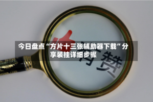 今日盘点“方片十三张辅助器下载”分享装挂详细步骤