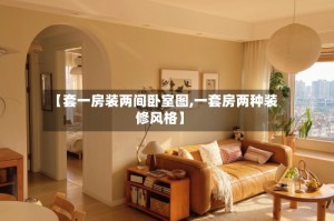 【套一房装两间卧室图,一套房两种装修风格】