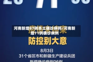 河南新增87例本土确诊病例/河南新增71例确诊病例