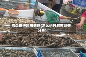 怎么进行超市调研(怎么进行超市调研分析)