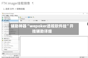 辅助神器“wepoker透视软件挂”开挂辅助详细