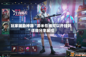 玩家辅助神器“游米在线可以开挂吗”详细分享装挂