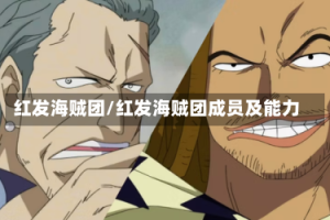 红发海贼团/红发海贼团成员及能力