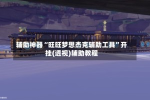 辅助神器“旺旺梦想杰克辅助工具”开挂(透视)辅助教程