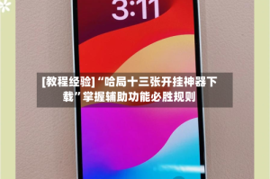 [教程经验]“哈局十三张开挂神器下载”掌握辅助功能必胜规则