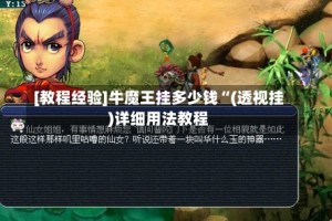 [教程经验]牛魔王挂多少钱“(透视挂)详细用法教程