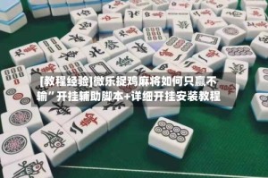 [教程经验]微乐捉鸡麻将如何只赢不输”开挂辅助脚本+详细开挂安装教程
