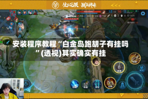 安装程序教程“白金岛跑胡子有挂吗”(透视)其实确实有挂