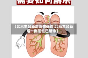 【北京丰台新增阳性确诊,北京丰台新增一例阳性已确诊】