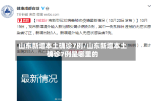 山东新增本土确诊7例/山东新增本土确诊7例是哪里的