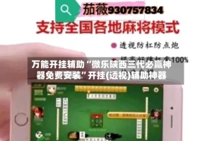 万能开挂辅助“微乐陕西三代必赢神器免费安装”开挂(透视)辅助神器