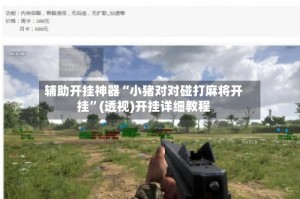 辅助开挂神器“小猪对对碰打麻将开挂”(透视)开挂详细教程