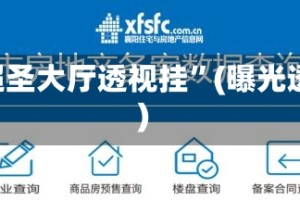 今日教程“新超圣大厅透视挂”(曝光透视必备猫腻)