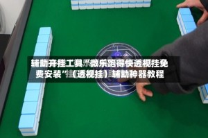 辅助开挂工具“微乐跑得快透视挂免费安装”（透视挂）辅助神器教程