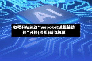 教程开挂辅助“wepokeE透视辅助挂”开挂(透视)辅助教程