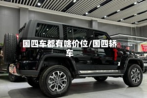 国四车都有啥价位/国四轿车