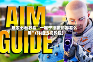 玩家必看教程“一起宁德辅助器怎么用”(详细透视教程)