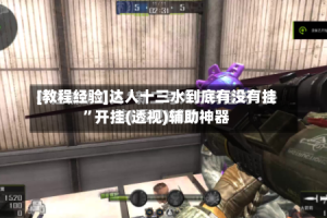 [教程经验]达人十三水到底有没有挂”开挂(透视)辅助神器