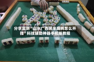 分享实测“山水广西闲来麻将怎么开挂”科技辅助神器手机版教程