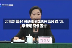 北京新增54例感染者2地升高风险/北京新增疫情区域