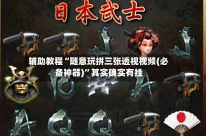辅助教程“随意玩拼三张透视视频(必备神器)”其实确实有挂