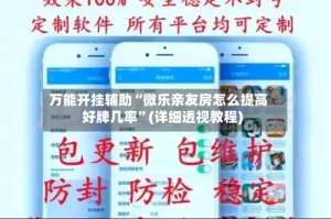 万能开挂辅助“微乐亲友房怎么提高好牌几率”(详细透视教程)