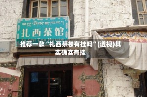 推荐一款“扎西茶楼有挂吗”(透视)其实确实有挂