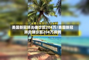 美国新冠肺炎确诊超204万/美国新冠肺炎确诊超204万病例