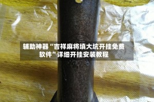 辅助神器“吉祥麻将填大坑开挂免费软件”详细开挂安装教程