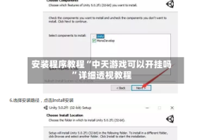 安装程序教程“中天游戏可以开挂吗”详细透视教程