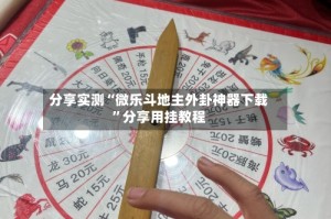 分享实测“微乐斗地主外卦神器下载”分享用挂教程
