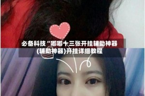 必备科技“嘟嘟十三张开挂辅助神器(辅助神器)开挂详细教程