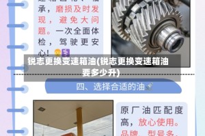 锐志更换变速箱油(锐志更换变速箱油要多少升)
