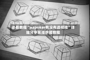 必看教程“aapoker有没有透视挂”详细分享装挂步骤教程