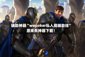 辅助神器“wepoker私人局辅助挂”原来有神器下载！