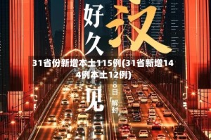 31省份新增本土115例(31省新增144例本土12例)