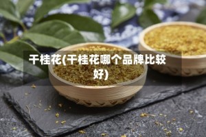 干桂花(干桂花哪个品牌比较好)