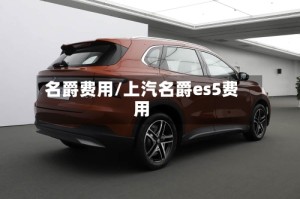 名爵费用/上汽名爵es5费用