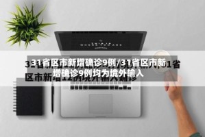 31省区市新增确诊9例/31省区市新增确诊9例均为境外输入