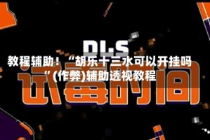 教程辅助！“胡乐十三水可以开挂吗”(作弊)辅助透视教程