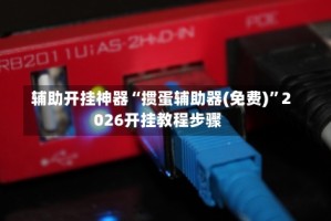 辅助开挂神器“掼蛋辅助器(免费)”2026开挂教程步骤