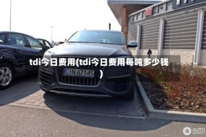 tdi今日费用(tdi今日费用每吨多少钱)
