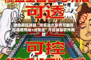 辅助开挂神器“微乐湖北麻将万能开挂器通用版+透视挂”开挂辅助软件教程