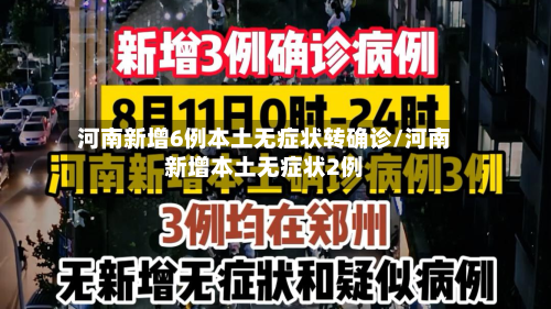 河南新增6例本土无症状转确诊/河南新增本土无症状2例-第1张图片