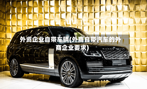 外资企业自带车辆(外商自带汽车的外商企业要求)-第1张图片