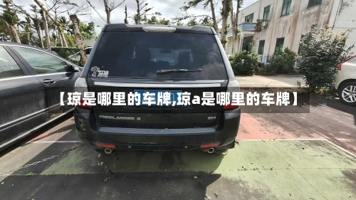 【琼是哪里的车牌,琼a是哪里的车牌】-第1张图片
