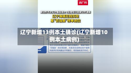 辽宁新增13例本土确诊(辽宁新增10例本土病例)-第1张图片