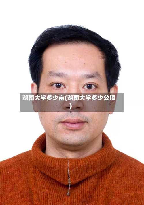 湖南大学多少亩(湖南大学多少公顷)-第1张图片