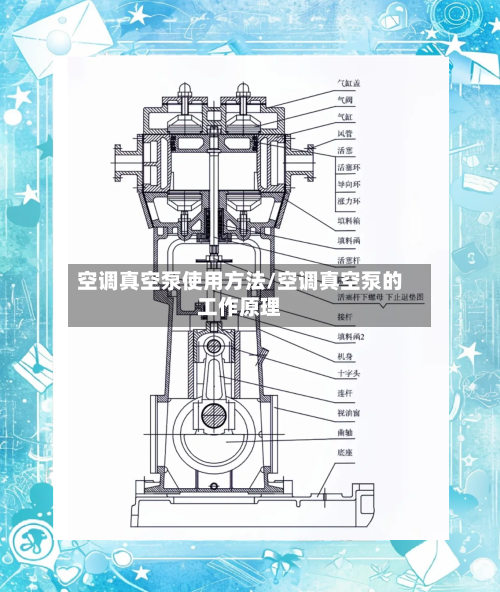 空调真空泵使用方法/空调真空泵的工作原理-第1张图片