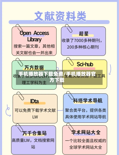手机播放器下载免费/手机播放器官方下载-第1张图片